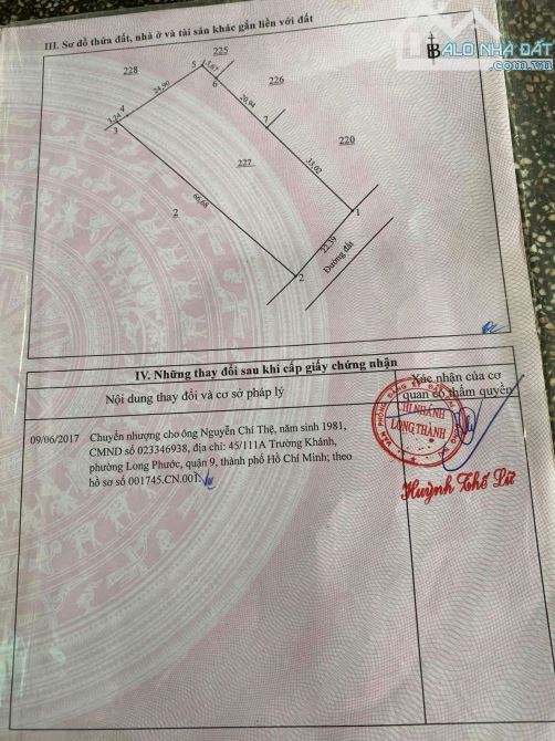 Cần bán hơn 1 sào 5 lộc an gần đường chính giá mềm - 3