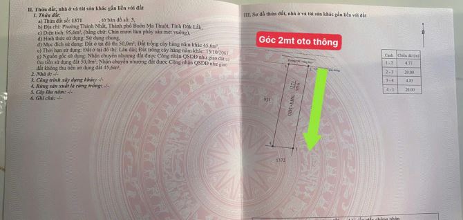 Đất góc 2 mặt tiền kinh doanh hẻm 47 Tạ Quang Bửu phường Thành Nhất - 4
