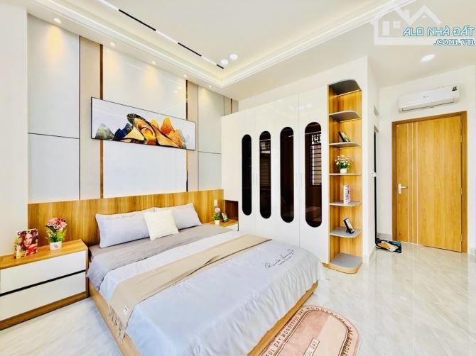 NHÀ ĐẸP 4 TẦNG – 2 MẶT HẺM HXH 8M – 4m ❌ 15m – GIÁP CHUNG CƯ DREAM HOME  - 6 Tỷ x - 4