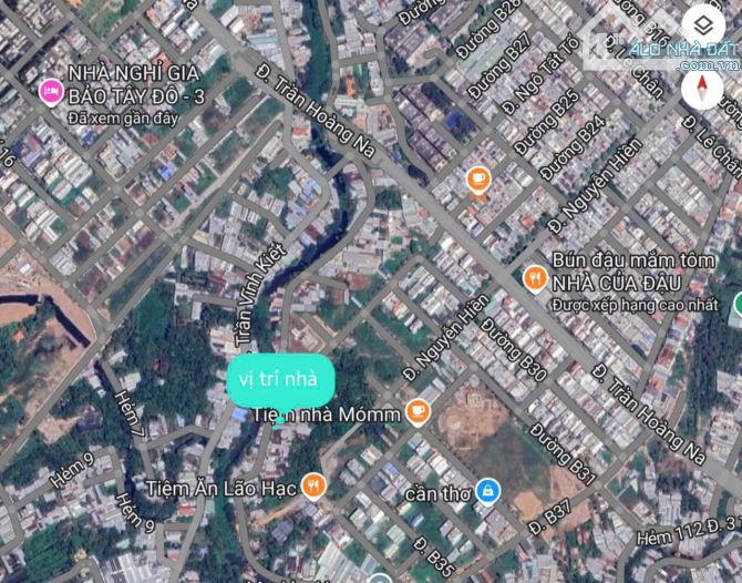Bán nhà trệt, hẻm rạch Đầu Sấu, thông ra hẻm 112 đường 3/2, giáp khu dân cư 91B Cần Thơ - 5
