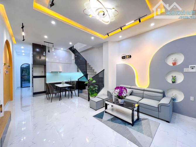 BÁN NHÀ TRỆT LẦU MỚI GÓC 3 MẶT TIỀN ĐƯỜNG TÔ VĨNH DIỆN - 5