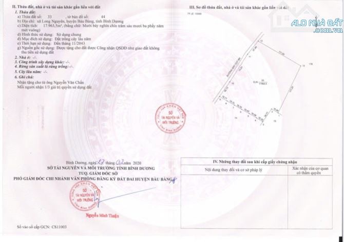 Bán 3.5 hecta đất cây trồng xã Long Nguyên, huyện bàu bàng, bình dương - 5