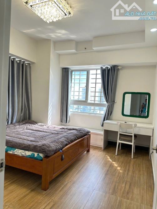 Chung cư 590, CMT8,P11, Quận 3:95m2,2p ngủ,2wc,NTCB, 14tr/th - 8