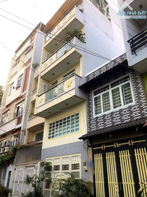 Mặt tiền 12m có lề đường  Ung Văn Khiêm 6x22m 5 Tầng  giá 22 tỷ tl