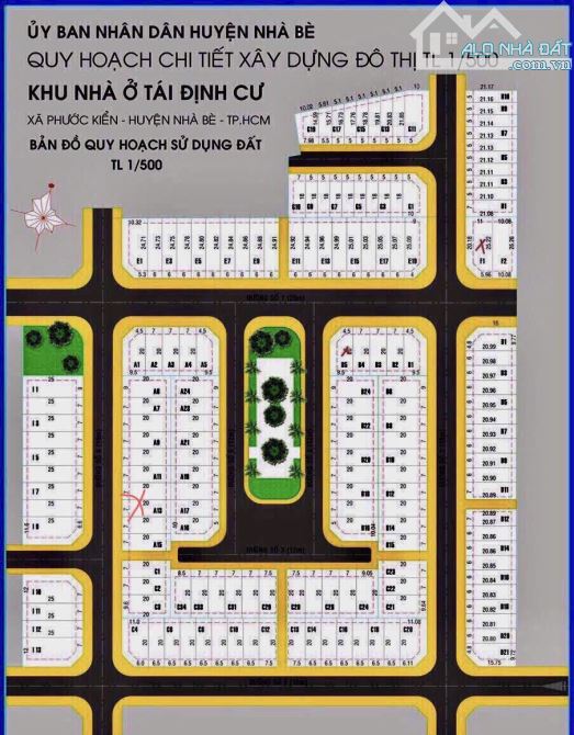 Bán đất Kdc lập phúc Phước kiển nhà bè