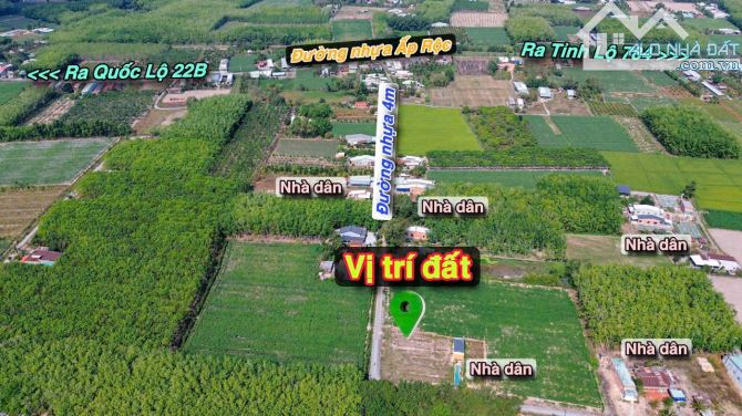 ✨ ĐẤT ĐƯỜNG NHỰA, GIÁ TIỀN ĐƯỜNG ĐẤT: Ngang 5m x Dài 25m (Full ONT). Nhà dân đông - 470Tr - 11
