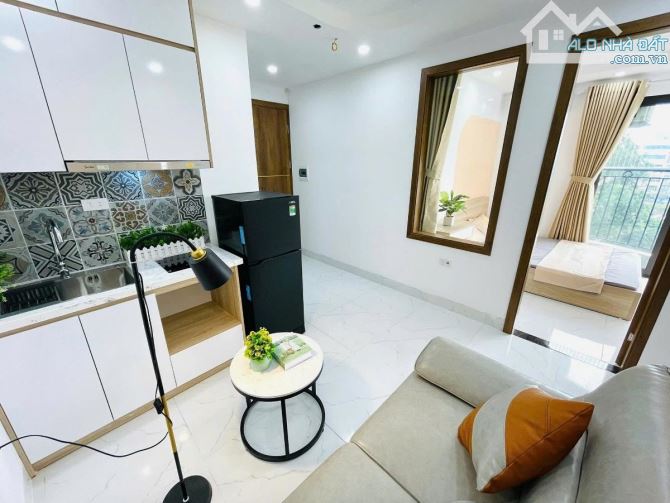 BÁN TÒA CHDV MỸ ĐÌNH, THANG MÁY,50M,7T,13P KK, LÔ GÓC,DÒNG TIỀN 65TR,GPXD PCCC - 1