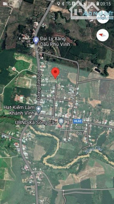 Bán đất thổ cư 119m2 thôn Đông, gần ủy ban xã Sông Cầu, huyện Khánh Vĩnh - 1