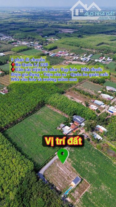 ✨ ĐẤT ĐƯỜNG NHỰA, GIÁ TIỀN ĐƯỜNG ĐẤT: Ngang 5m x Dài 25m (Full ONT). Nhà dân đông - 470Tr - 12