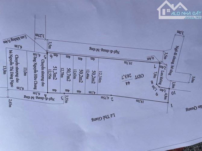 Bán lô đất 50m thôn Trạm Bạc, Lê Lợi giá chỉ 1,0x  tỷ - 2