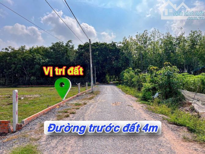 ✨ ĐẤT ĐƯỜNG NHỰA, GIÁ TIỀN ĐƯỜNG ĐẤT: Ngang 5m x Dài 25m (Full ONT). Nhà dân đông - 470Tr - 5