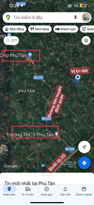 ✨ 5x35m (Full THỔ CƯ) đường Bê Tông 5M (QHLG: 20M) xe tải vi vu, Đất Đẹp Vuông vức - 510Tr - 6