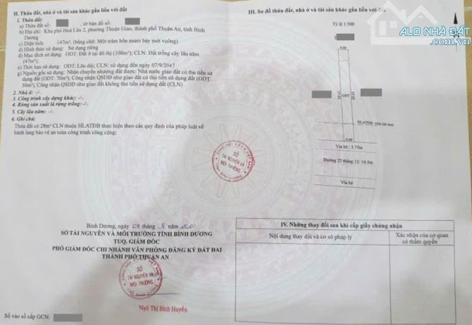 Nhà mặt tiền đường 22 tháng 12 chợ Thuận Giao Tp. Thuận An - 7