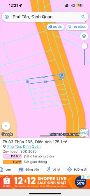 ✨ 5x35m (Full THỔ CƯ) đường Bê Tông 5M (QHLG: 20M) xe tải vi vu, Đất Đẹp Vuông vức - 510Tr - 8
