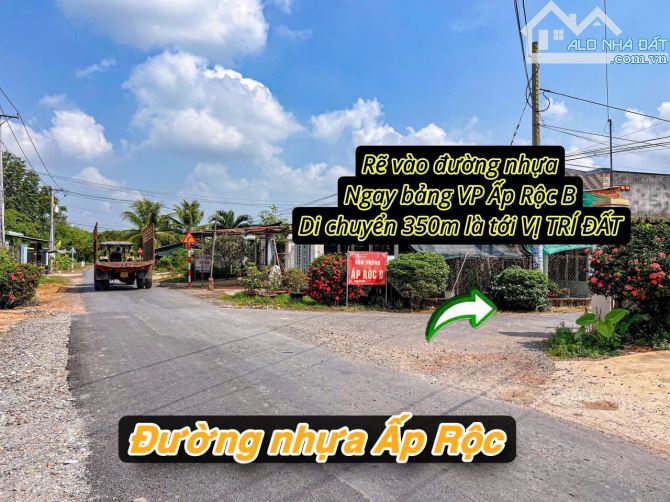 ✨ ĐẤT ĐƯỜNG NHỰA, GIÁ TIỀN ĐƯỜNG ĐẤT: Ngang 5m x Dài 25m (Full ONT). Nhà dân đông - 470Tr - 8