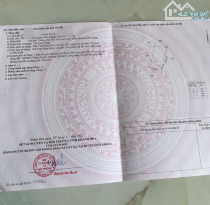 Bán dãy trọ đường ô tô diên an ngang 10m giá tốt