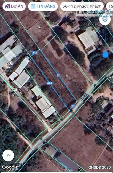 ĐẤT 10,5×60, SẰN THỔ CƯ _ 3,29 TỶ _ CHUẨN BIỆT THỰ NHÀ VƯỜN