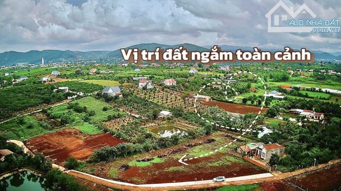 ✨ Lô đất ven Đà Lạt: 5M8 x 35M (139m2 ONT). View trực diện hồ và đồi thông săn mây - 779TR - 2