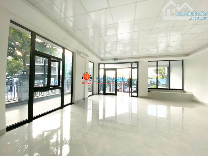 Cho Thuê Tòa Nhà văn phòng góc 2 mặt tiền Quận 2 Hầm 4 lầu trống suốt 800m2 - 5