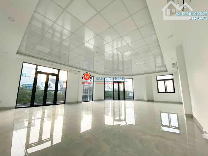Cho Thuê Tòa Nhà văn phòng góc 2 mặt tiền Quận 2 Hầm 4 lầu trống suốt 800m2 - 6