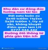 BÁN ĐẤT EATU SAU LƯNG CHỢ, 1,4TY 5X43 TC60M ĐƯỜNG NHỰA THÔNG TỨ PHÍA GẦN MỌI TIỆN ÍCH XÃ H