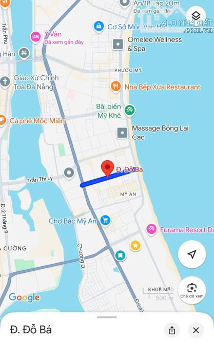 RẺ NHƯ CHO-BÁN LÔ  DIỆN TÍCH KHỦNG-ĐỖ BÁ –NGŨ HÀNH SƠN- ĐÀ NẴNG-260M2-NGANG 13M-9,X TỶ