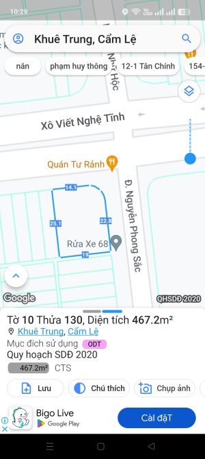 Đất 2 mặt tiền Xô Viết Nghệ Tĩnh. S= 473m2 ( 19x25) Giá: 65 tỷ