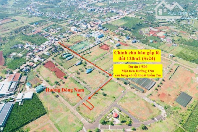 Gửi bán gấp nền đất đẹp trong tháng 3/2025. Dự án 1/500 Bảo Lộc Golden City - 1
