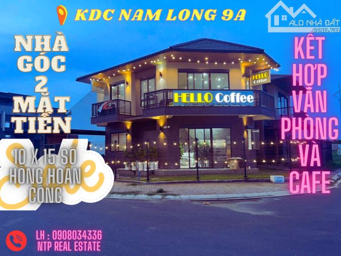 BIỆT THỰ GÓC VIEW HỒ CẢNH QUAN 4,3Ha KDC NAM LONG