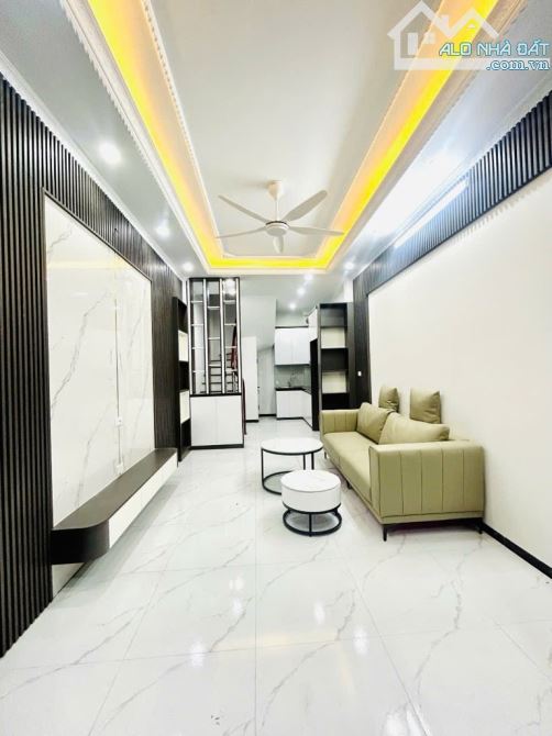 NHÀ MỚI ĐẸP TẠI PHỐ NAM DƯ - LĨNH NAM - HOÀNG MAI SỔ 35M 5 TẦNG FULL NỘI THẤT GIÁ 5,55 TỶ - 1