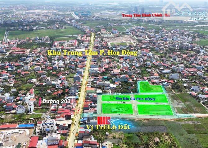 ‼️‼️Duy nhất 1 lô đối diện ĐG Hoa Động ✅ mặt đường liên thôn 👉 giá 3,xx tỷ - 1