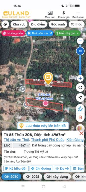BÁN ĐẤT AN THỚI, PHÚ QUỐC – GIÁ TỐT, ĐẦU TƯ SINH LỜI! - 1