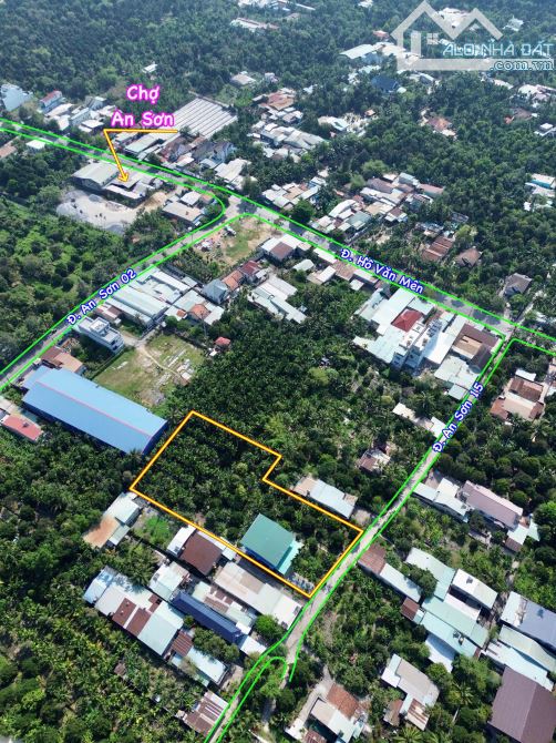 Bán Nhà Vườn Siêu Rộng đường xe 16 chỗ ra vào ở An Sơn, Cách Sông SG chỉ 300m - 4