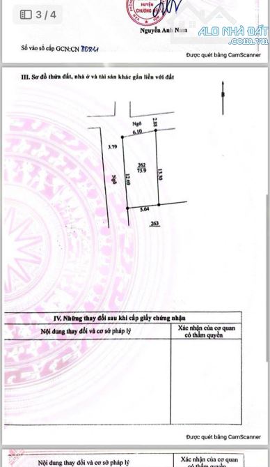 BÁN ĐẤT THỔ CƯ 76M2 - Chúc Sơn, Chương Mỹ - 1