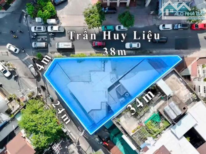 Bán nhà mặt tiền 84 Trần Huy Liệu, Phường 15, Quận Phú Nhuận DT 20x25m 450m2 80 tỷ - 2