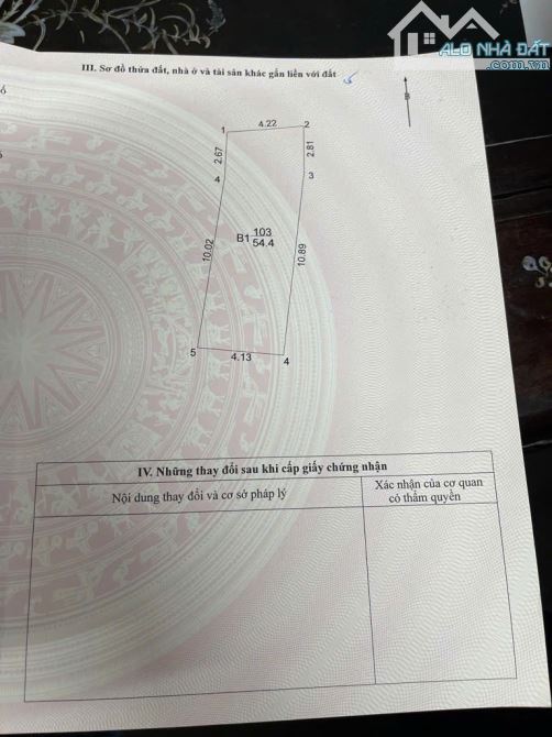 BÁN NHÀ MINH KHAI, NGÕ THOÁNG GẦN PHỐ, THÔNG SỐ VÀNG, 54M2 GIÁ CHỈ 10,2 TỶ - 4