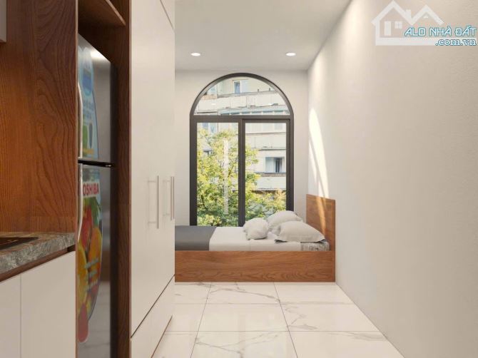 BÁN TÒA CĂN HỘ DỊCH VỤ KHU GIÁP BÁT 14 PHÒNG DOANH THU 70 TRIỆU/THÁNG GIÁ 14,86 TỶ - 7