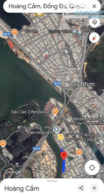 Bán căn nhà 3 tầng mặt tiền đường Hoàng Cầm khu hà thanh 1, phường đống đa, quy nhơn - 1