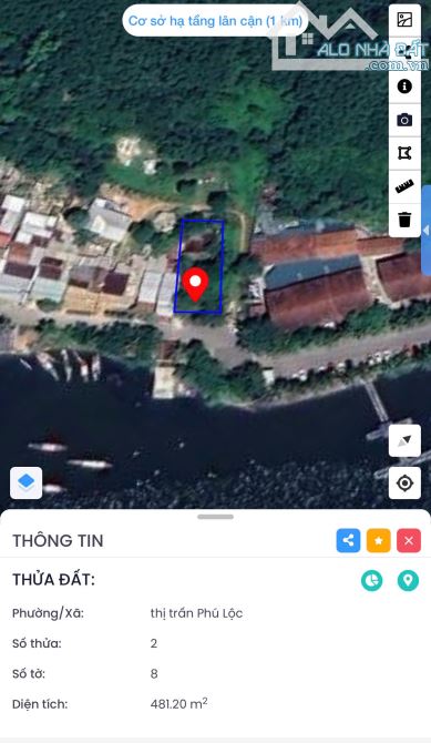 Bán đất cạnh bên Vedana Lagoon Resort,Phú Lộc,TP Huế