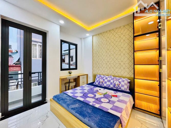 🏠 Bán nhà Hẻm ba gác - Mới - Đẹp Đường Cô Bắc, P.1, 34m2, 6.6 Tỷ Bớt lộc