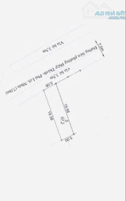 Mặt tiền đường Cây Me thủ dầu một bình dương  97m2