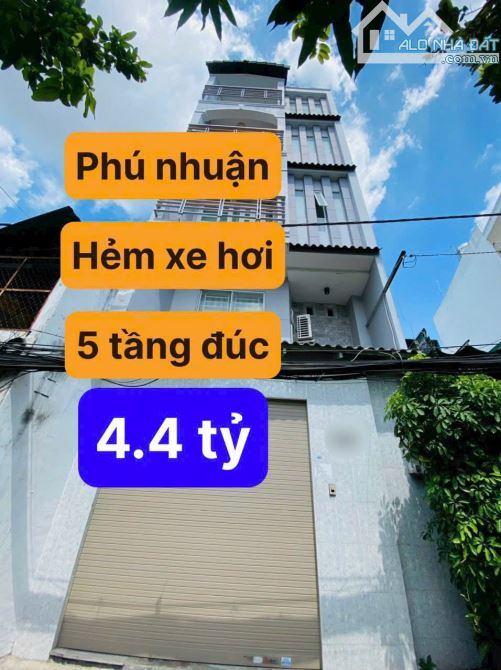 Bán Nhà 5 Tầng Hoàng Hoa Thám, Phường 05 Phú Nhuận