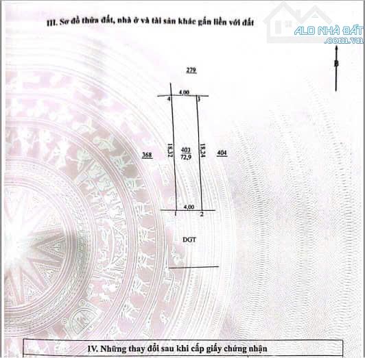 Cần bán 72.9m trục chính kinh doanh Địch Trung - Phương Đình - Đan Phượng - Hà Nội - 1