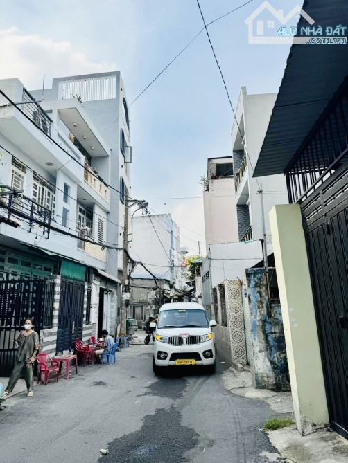 HẺM XE TẢI THÔNG NGUYỄN DUY CUNG-P12-GÒ VẤP 75M-4TẦNG-NGANG 5M -NHỈNH 7 TỶ XÍU - 1