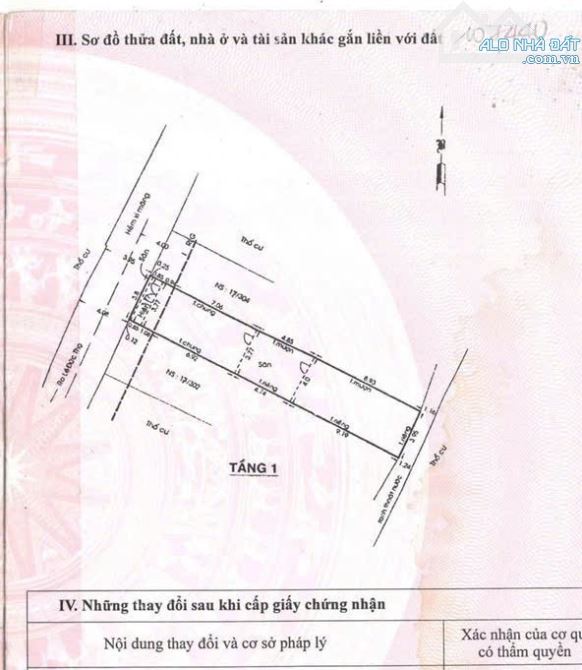 Bán nhà 884/100 Lê Đức Thọ P15, DT 4x23m (cn88m2), cấp 4. Giá 6,2 tỷ - 1