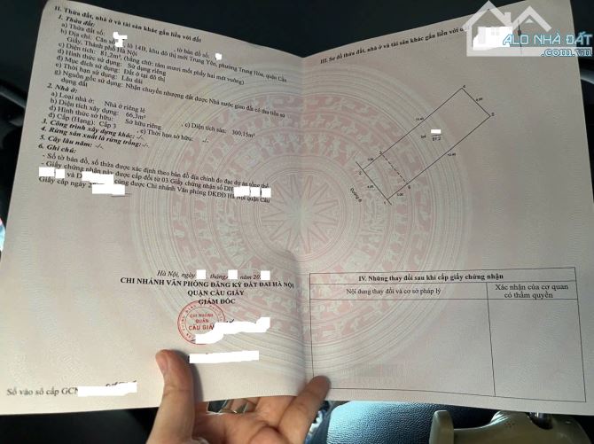 bán toà VP  Xuân Quỳnh, gần Trung Yên, Trung Kính, Vũ Phạm Hàm. 7 tầng . Giá: 42 Tỷ - 1