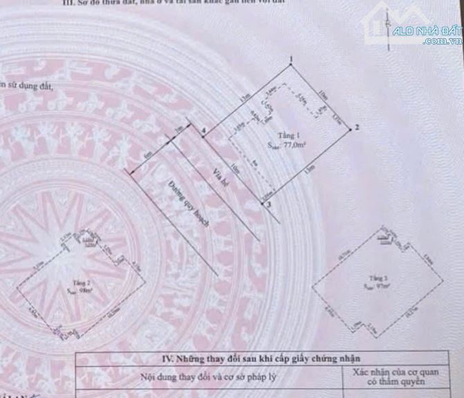 Bán biệt thự thô khu Sao Đỏ , Thành Tô , Hải An . DT 130m ; Mt 10m giá 7 tỷ - 1