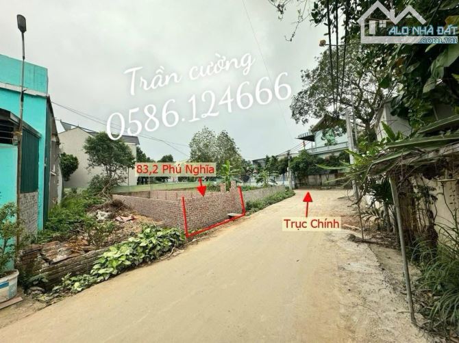 Bán lô đất 83m trung tâm xã phú nghĩa -chương mỹ-Hà Nội chỉ hơn 2 tỷ - 1
