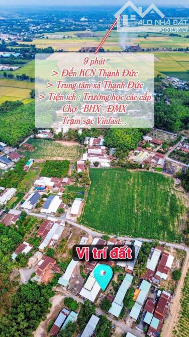 ✨ Duy Nhất 1 Lô: 5x32M (Full ONT) đường xe hơi, gần QL22B, nhà dân đông thấy ham - 379TR - 12