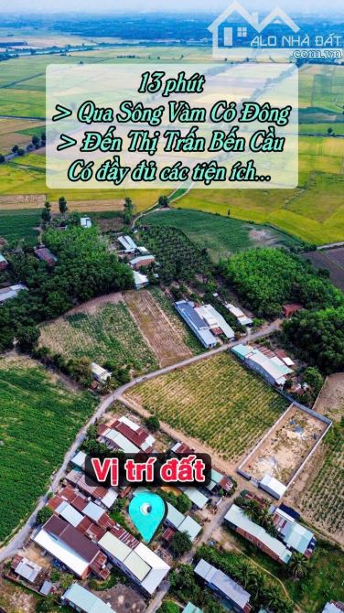 ✨ Duy Nhất 1 Lô: 5x32M (Full ONT) đường xe hơi, gần QL22B, nhà dân đông thấy ham - 379TR - 13